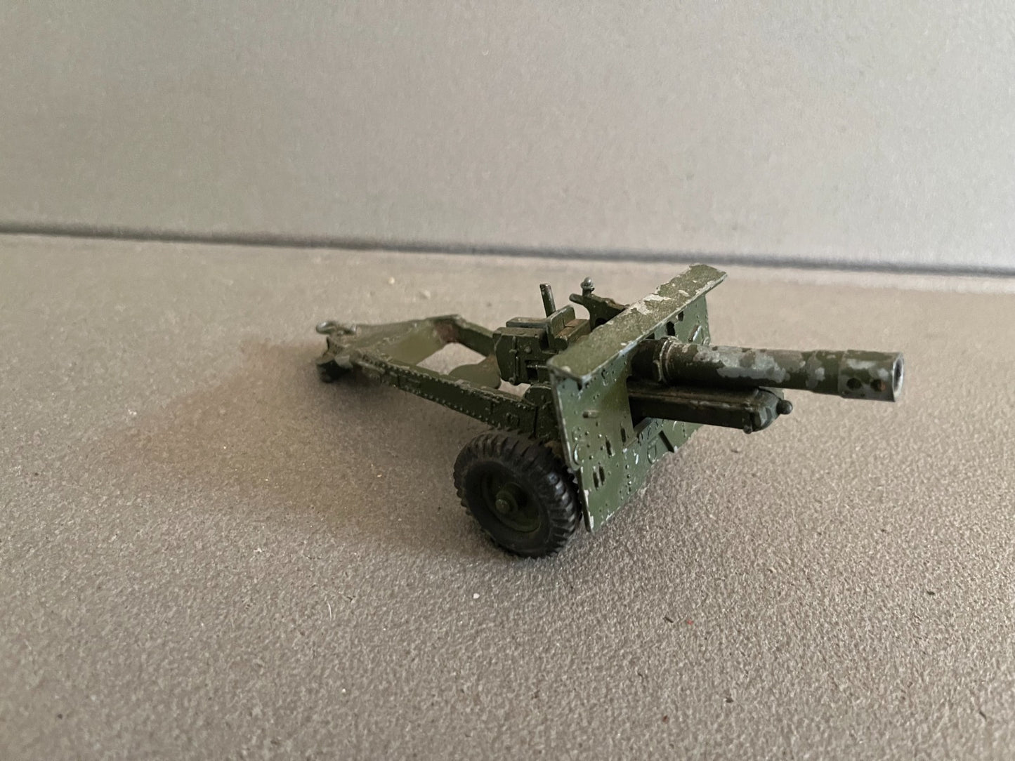 Ancienne Miniature Militaire Canon Crescent Toys England Epave