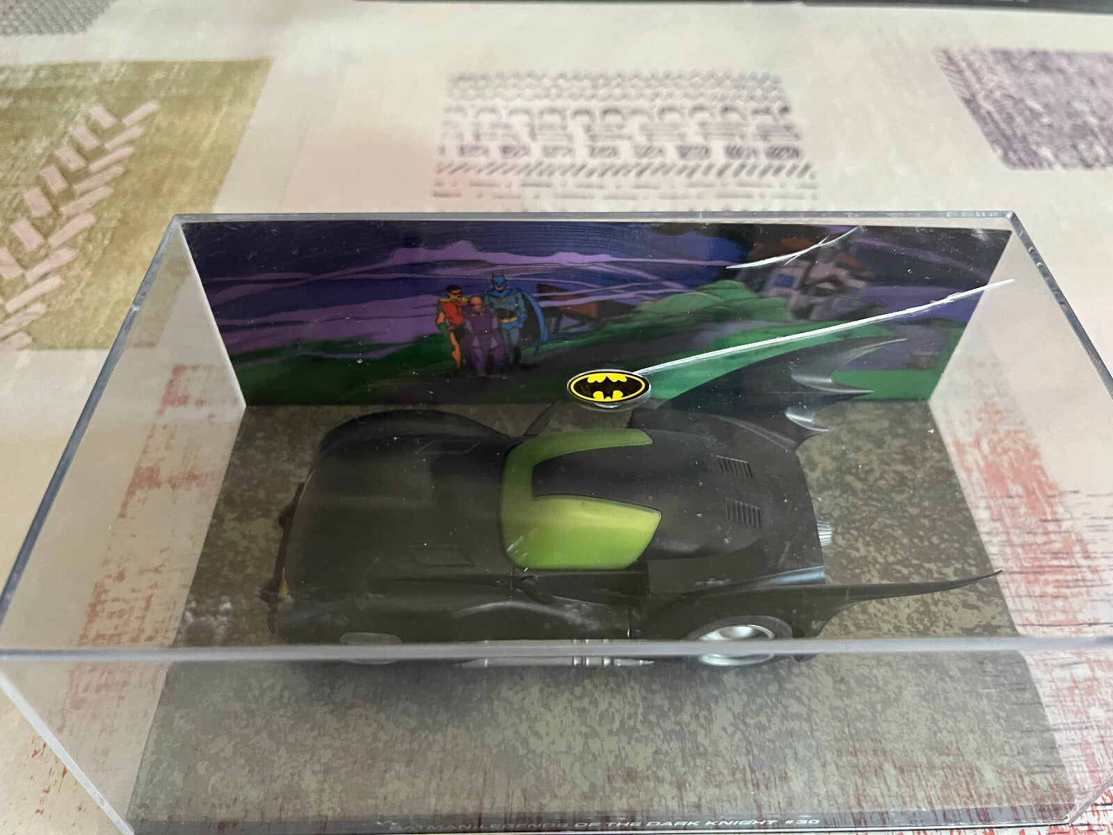 Voiture Miniature Batmobile Les Véhicules de Batman Legends Dark Knight #30 1/43