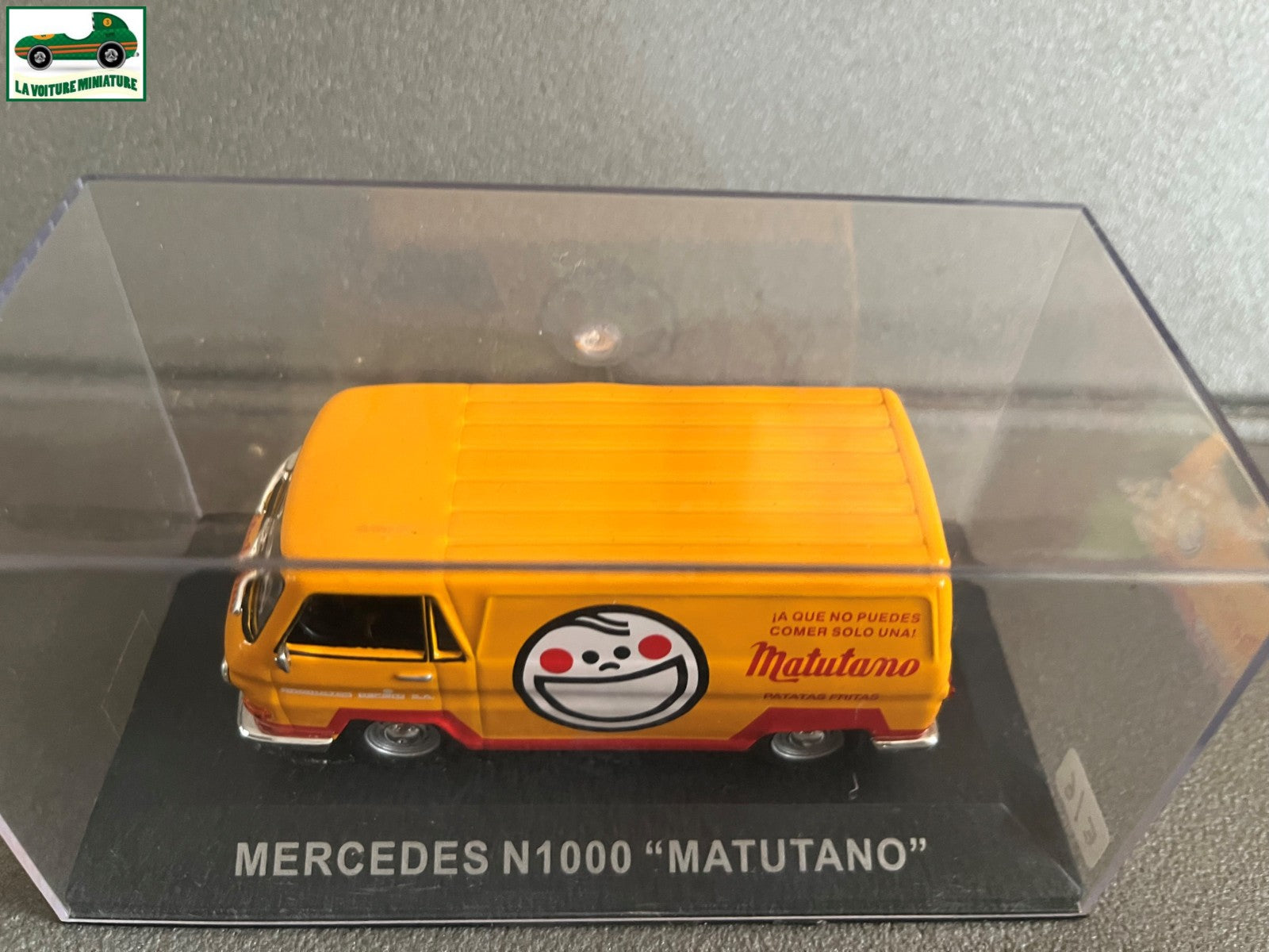 Voiture Miniature Camion Publicitaire Mercedes N1000 Matutano au 1/43