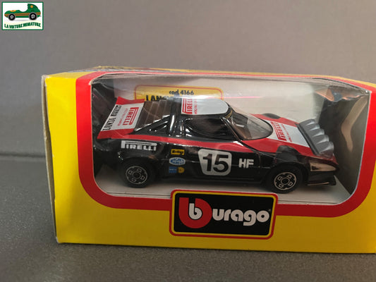 Voiture miniature Lancia Stratos Pirelli cod. 4166 Burago au 1/43