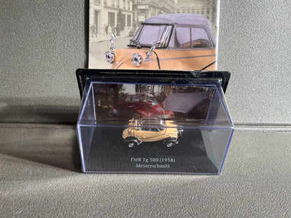 Voiture Miniature Messerchmitt FMR Tg 500 Micro-Voitures D'Antan Altaya 1/43