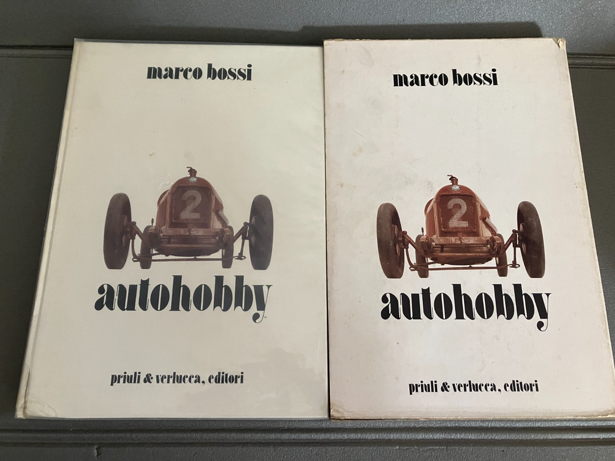 Livre Voiture Automobile Autohobby Marco Bossi