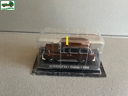 Voiture Miniature Austin FX4 Dublin 1980 Taxi Du Monde au 1/43 Altaya
