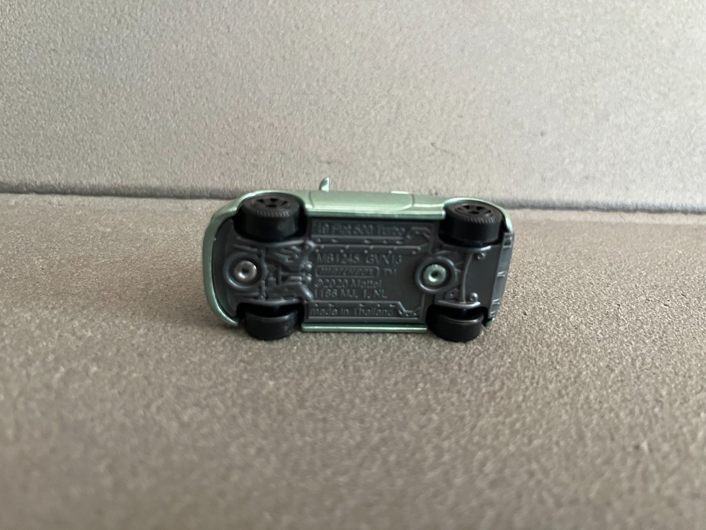 Voiture miniature 2019 Fiat 500 Turbo Matchbox au 1/64