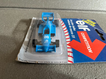 Voiture miniature F1 Ligier Antar JS 25 1985 Elf Competition 1/53 Type Majorette