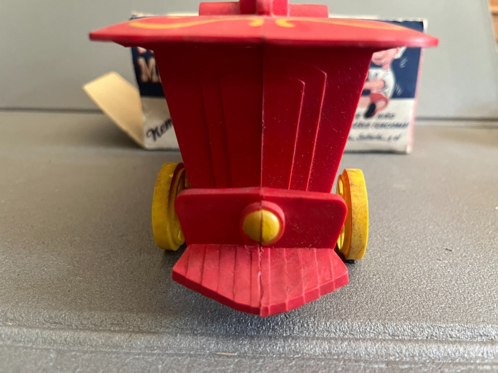 Jouet Ancien Voiture Miniature Plastique Train Tranvia Magico Nemrod Spain