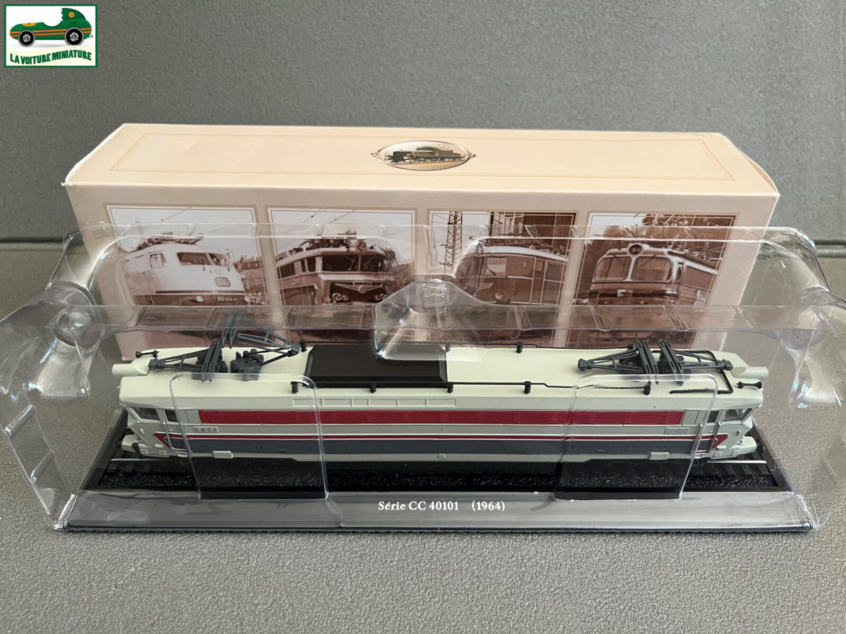 Maquette Locomotive SNCF Série CC 40101 1964 Edition Atlas 1/87 HO