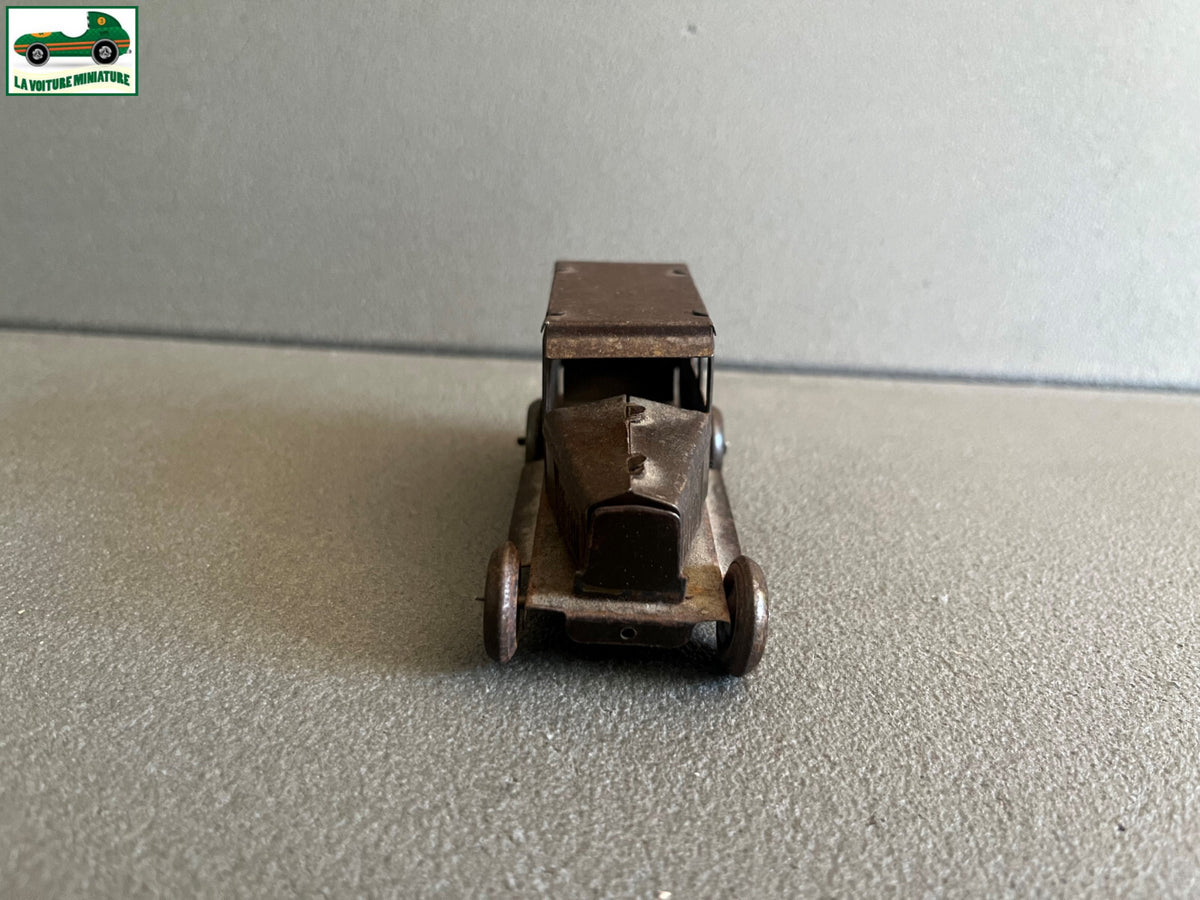 Ancienne Voiture Miniature Metal Tole Citroen B14 1/43 environ