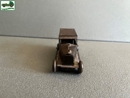 Ancienne Voiture Miniature Metal Tole Citroen B14 1/43 environ