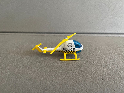 Ancienne Voiture Miniature Hélicotère Police Corgi Junior Echelle Majorette