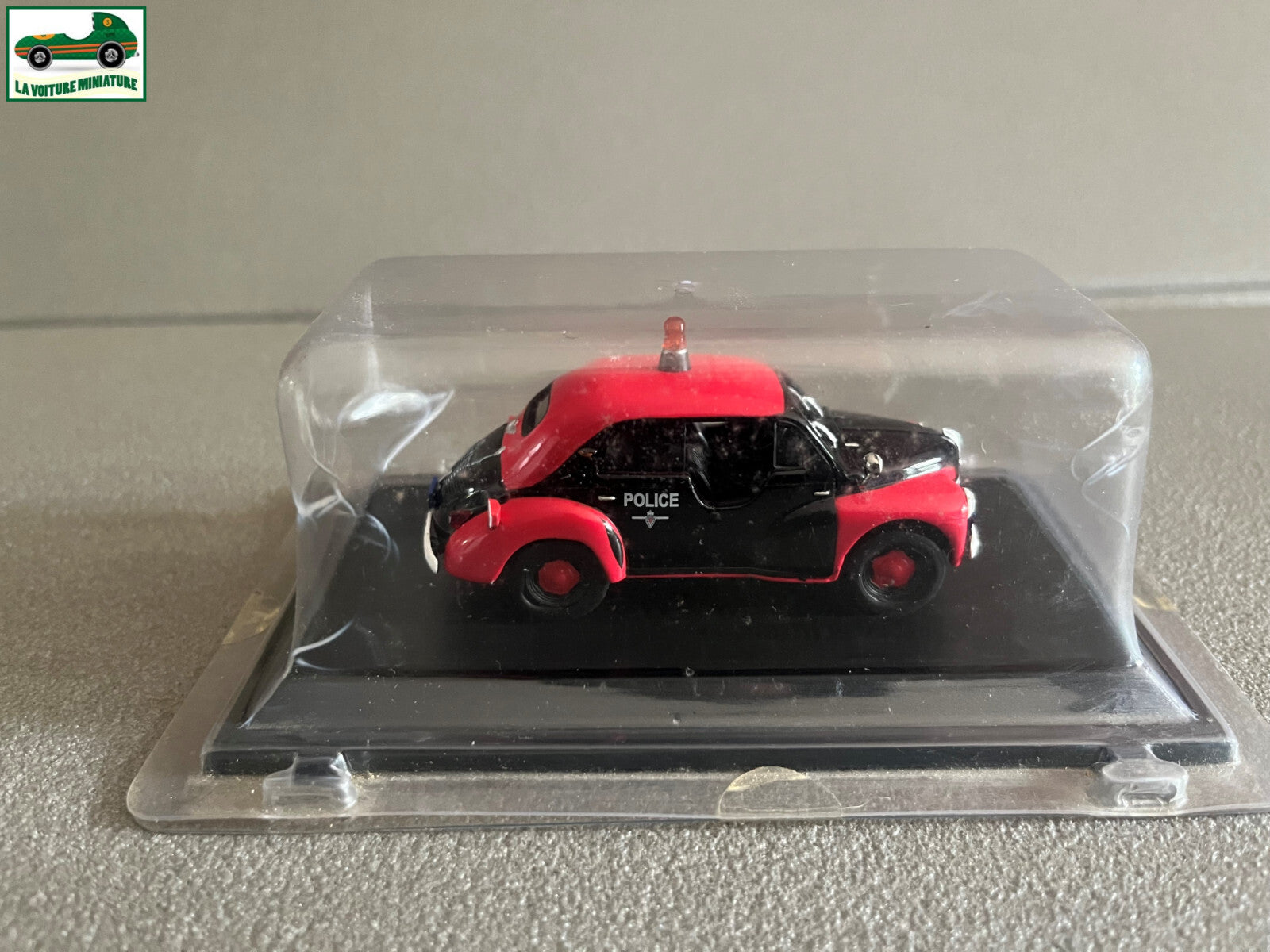 Voiture Miniature Renault 4CV Police monégasque 1956 Eligor au 1/43