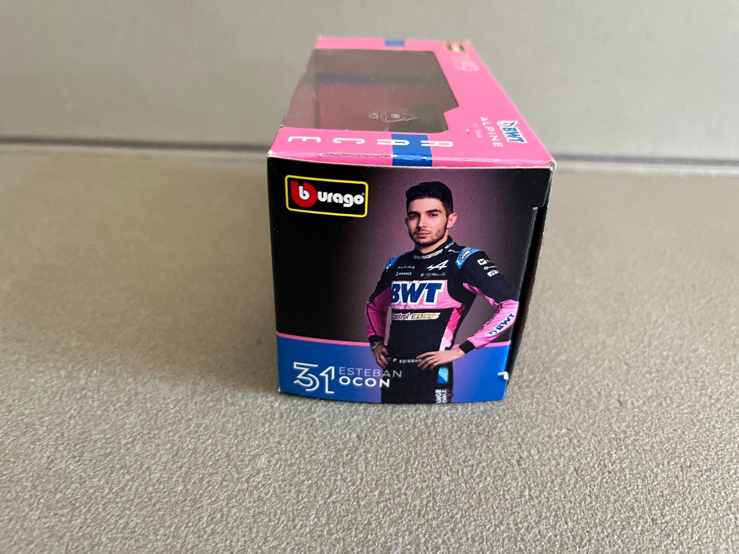 Voiture miniature Collection Formule 1 F1 Alpine A524 GP Burago au 1/43