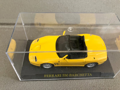 Voiture Miniature Ferrari 550 Barchetta Ixo Fabbri au 1/43