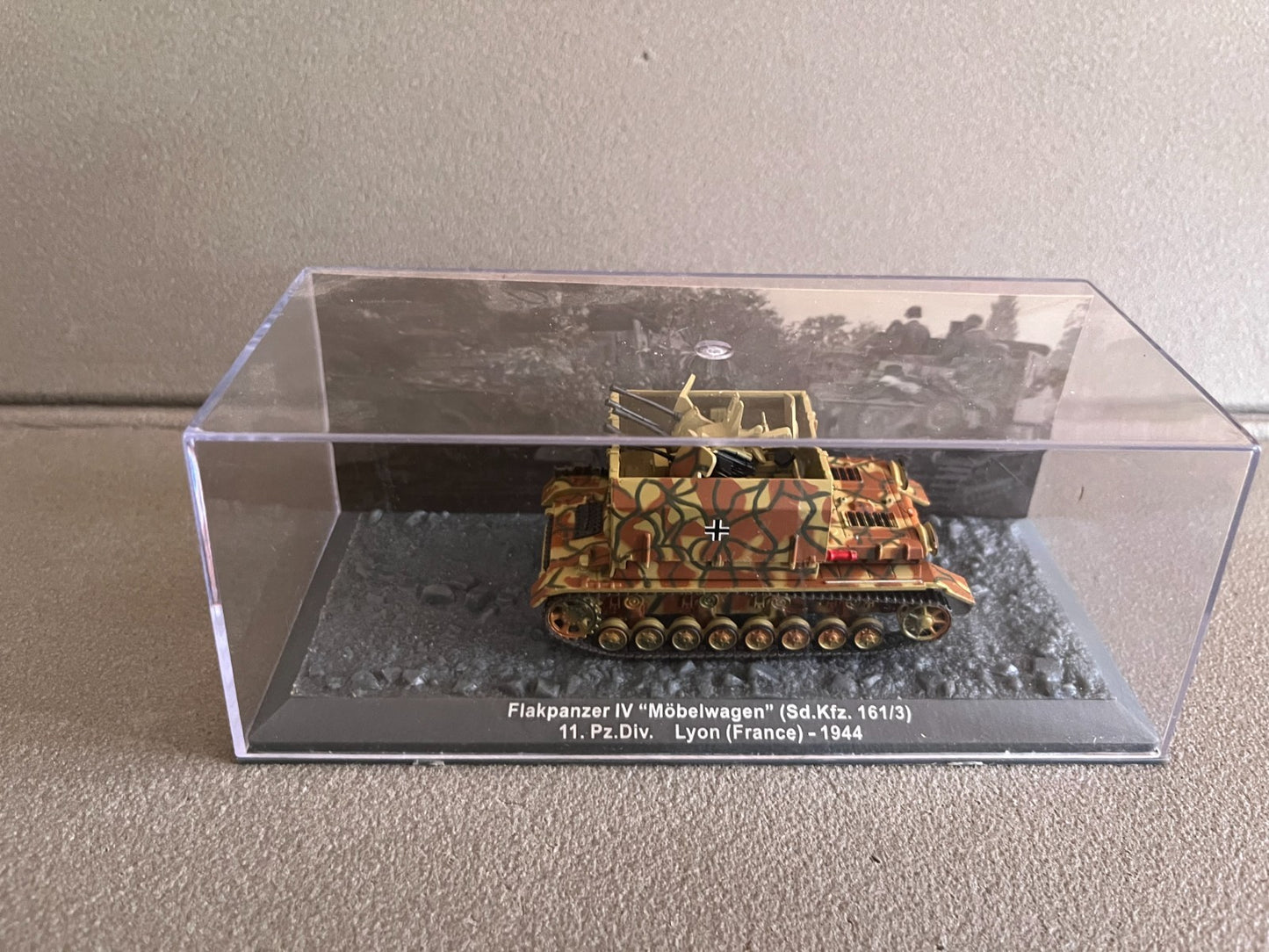 Miniature Militaire Char Tank Blindé Flakpanzer IV Mobelwagen Altaya 1/72