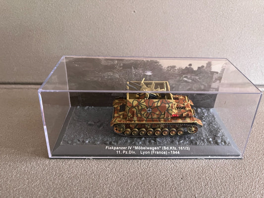 Miniature Militaire Char Tank Blindé Flakpanzer IV Mobelwagen Altaya 1/72