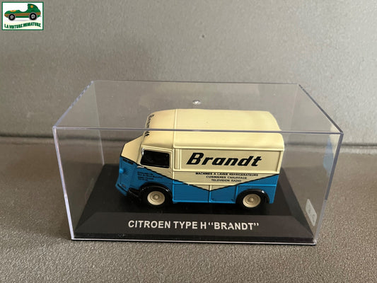 Voiture Miniature Camion Publicitaire Citroen Type H Brandt au 1/43