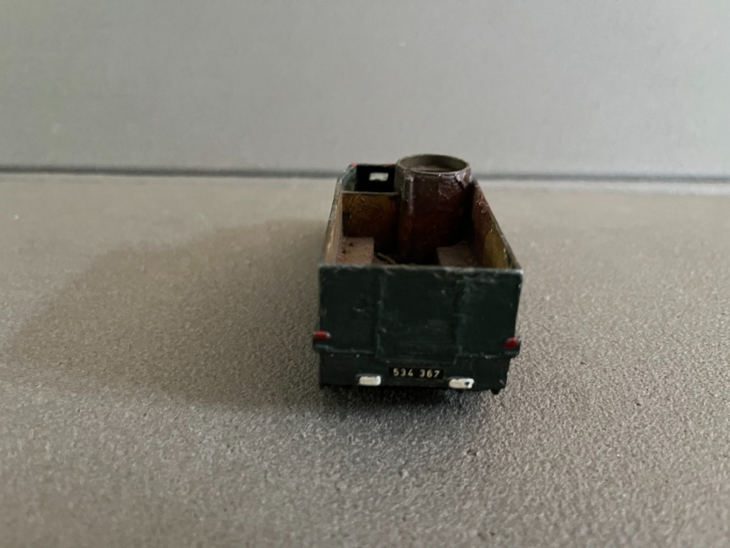 Ancienne Miniature Militaire Blindé Half Track  Dinky Toys Meccano France Epave
