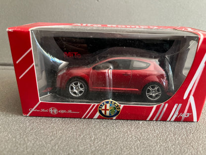 Voiture Miniature Alfa Romeo Mito Norev au 1/43