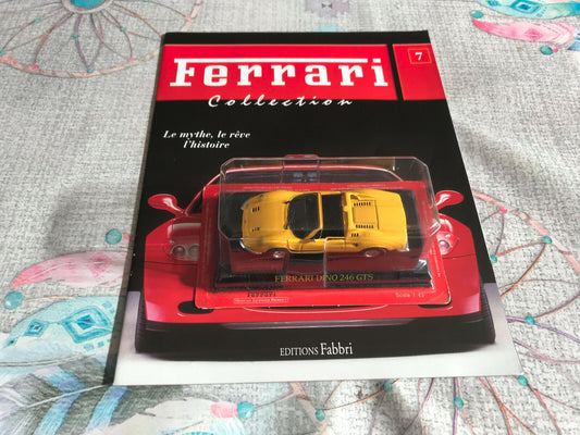 Voiture miniature Collection Ferrari Dino 246 GTS Ixo Fabbri au 1/43