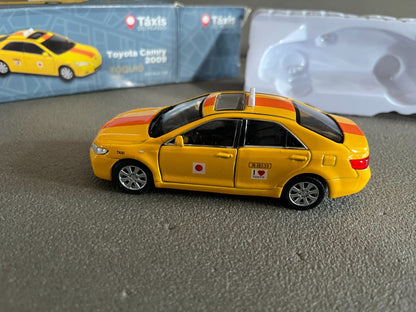 Voiture Miniature Toyota Camry 2009 Tokyo Taxi du Monde Welly au 1/38