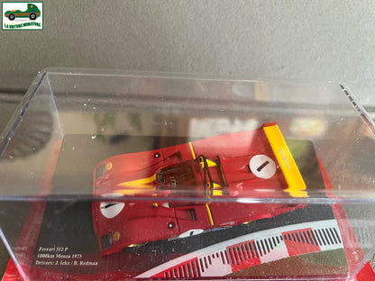 Voiture miniature Collection Ferrari 312P 1000km Monza 1973 au 1/43