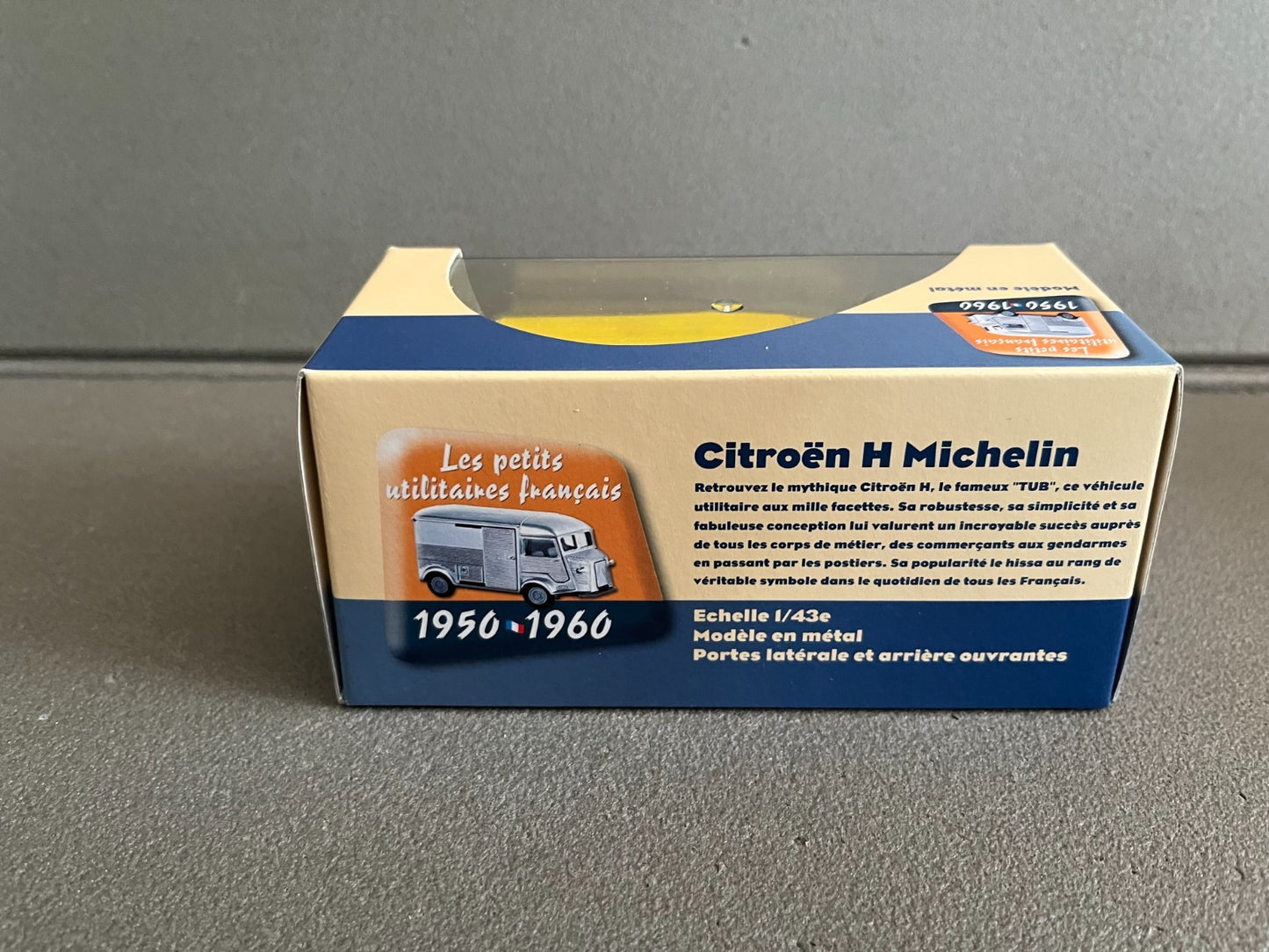 Voiture Miniature Utilitaire Camion Citroen H Michelin Atlas Eligor 1/43