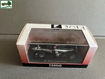 Voiture Miniature HP SF14 Formula 2014 F1 Ebbro au 1/43