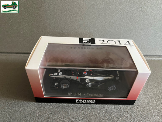Voiture Miniature HP SF14 Formula 2014 F1 Ebbro au 1/43