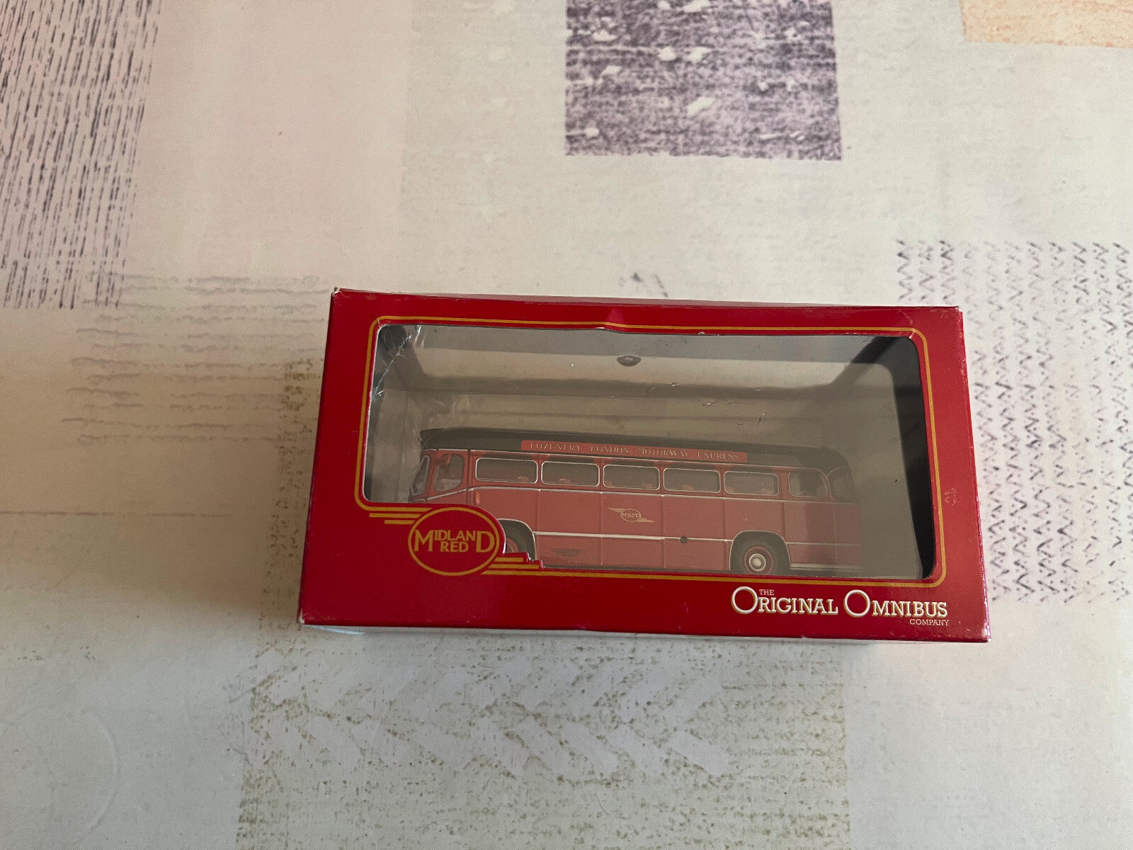 Voiture Miniature Bus Autobus The Original Omnibus BMMO CM5 Corgi 1/76