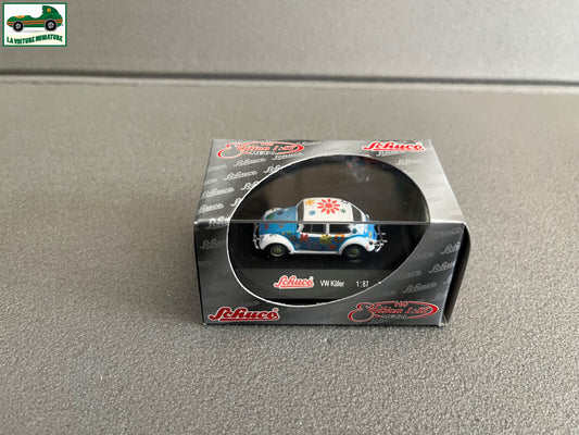 Voiture Miniature Volkswagen VW Kafer Coccinelle Hippies Schuco 1/87 HO