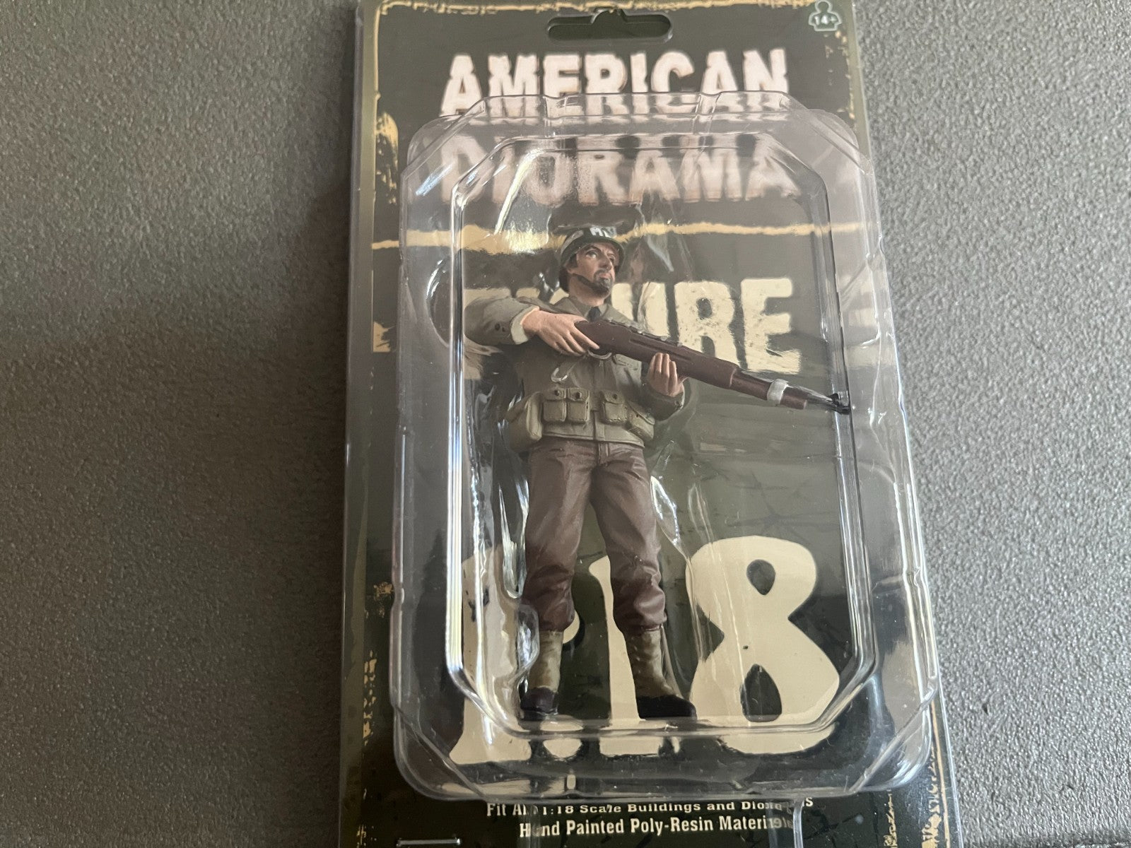 Figurine de Collection Militaire American Diorama Police 1/18