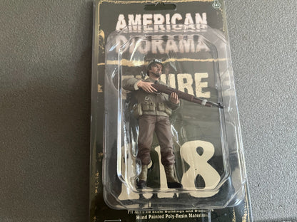 Figurine de Collection Militaire American Diorama Police 1/18