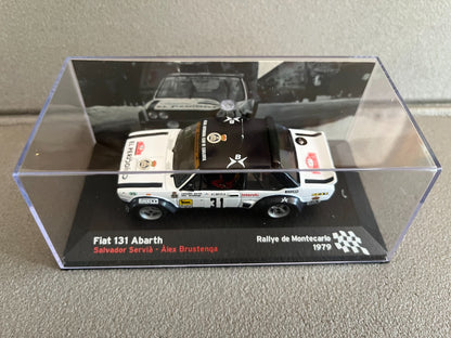 Voiture Miniature Fiat 131 Abarth Rallye Monte Carlo 1979 au 1/43