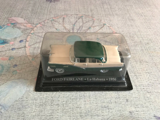 Voiture Miniature Ford Farlane La Habana 1956 Taxi Du Monde au 1/43 Altaya