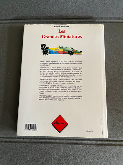 Livre Voiture Automobile Jouet Ancien Les Grandes Miniatures Verliden Grancher