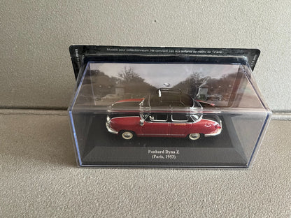 Voiture Miniature Panhard Dyna Z Taxi Paris 1953 au 1/43