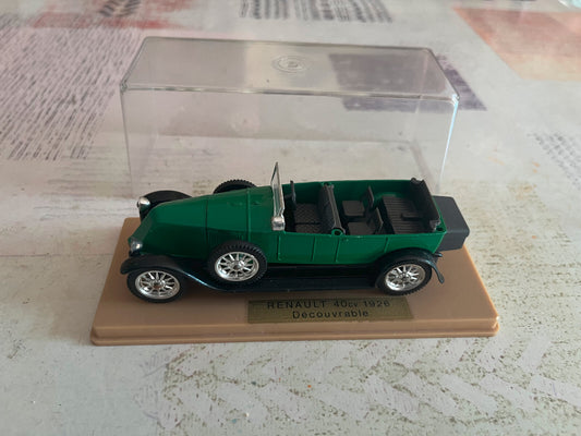 Voiture Miniature Renault 40cv 1926 Découvrable Solido au 1/43