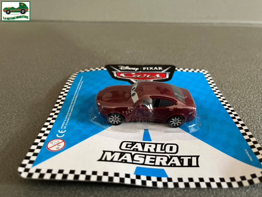 Voiture Miniature Cars Disney Pixar Carlo Maserati Plastique DHP
