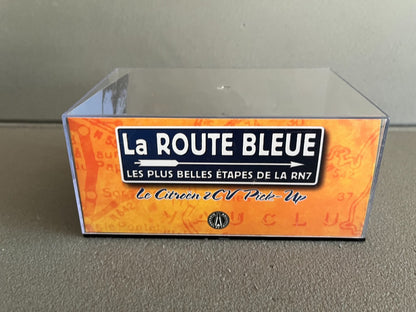 Voiture Miniature Citroen 2CV Pick Up Etape 41 La Route Bleue RN7 1/43