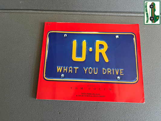 Livre Voiture Automobile What You Drive Couch Anglais USA