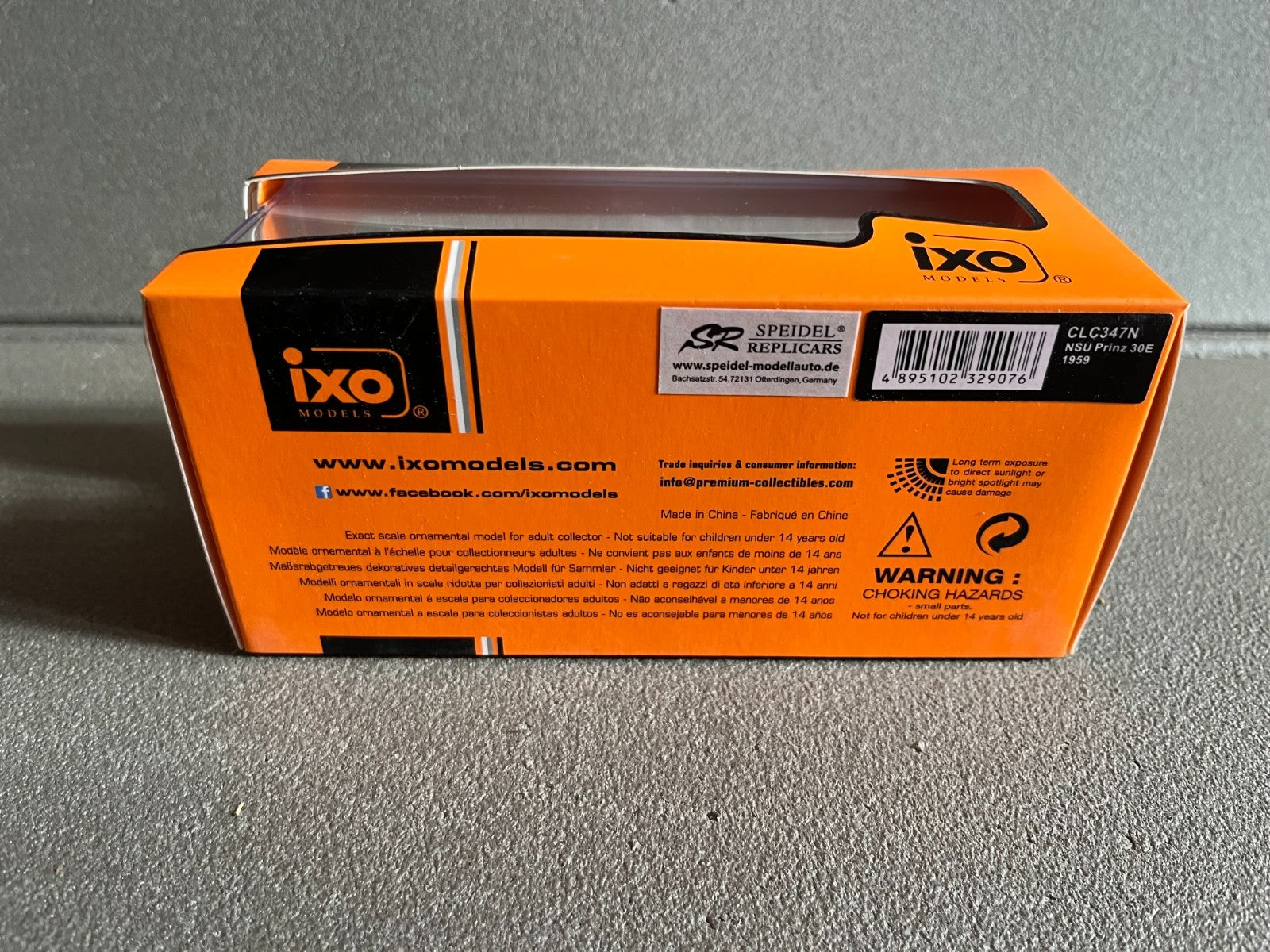 Voiture Miniature Micro Antan NSU Prinz 30E 1959 Ixo au 1/43