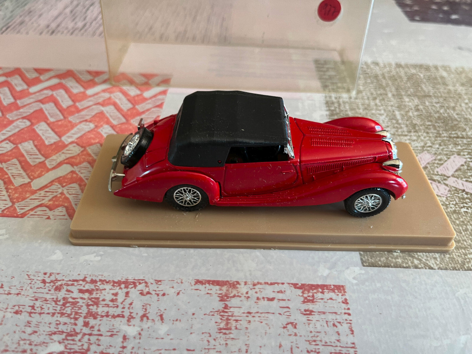 Voiture Miniature Delahaye 135M 1939 Figoni Falaschi Solido au 1/43