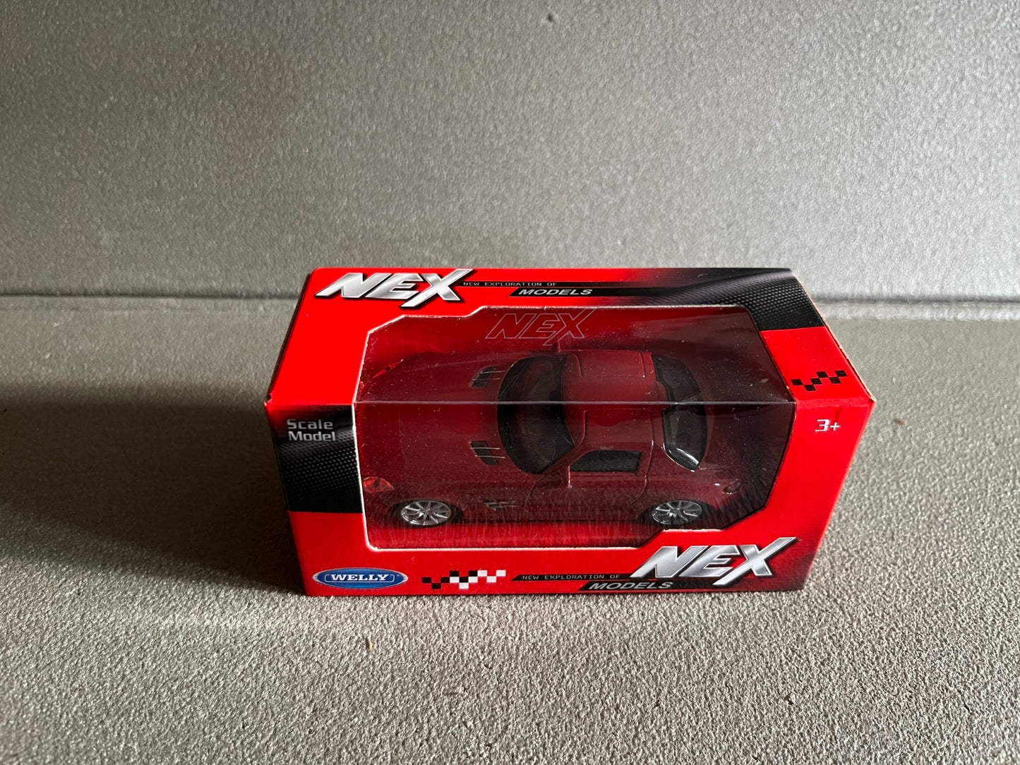 Voiture Miniature Mercedes SLS AMG Welly au 1/43