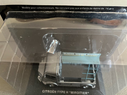 Voiture Miniature Camion Citroen Type H Miroitier Altaya au 1/43