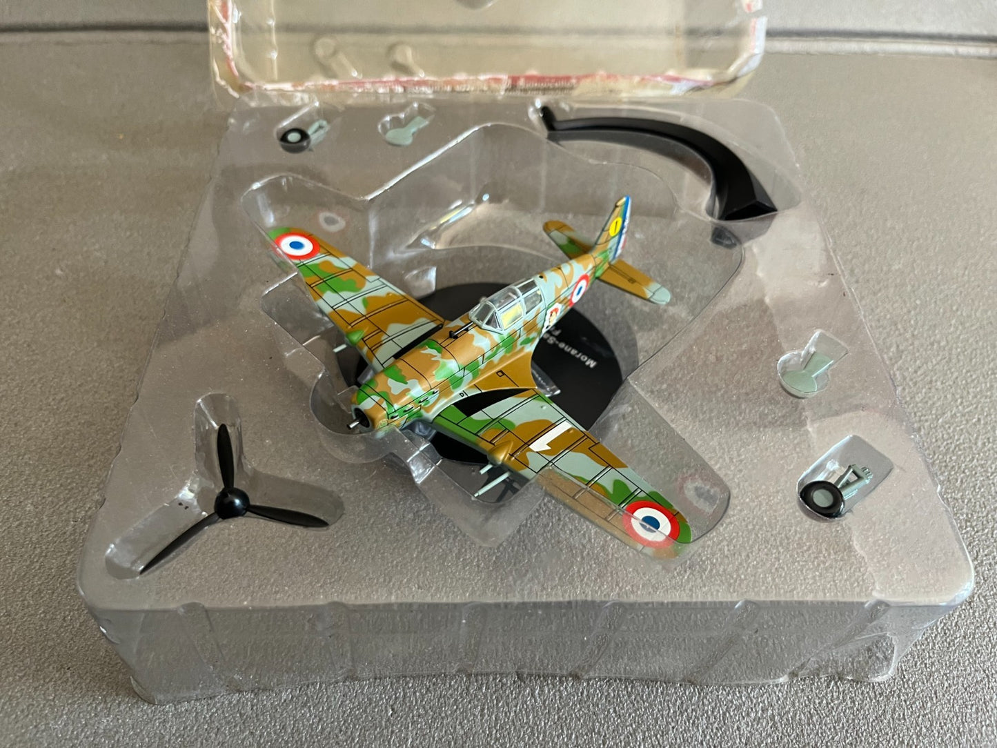 Avion miniature Militaire 2e Guerre Saulnier MS 406 Altaya 1/72