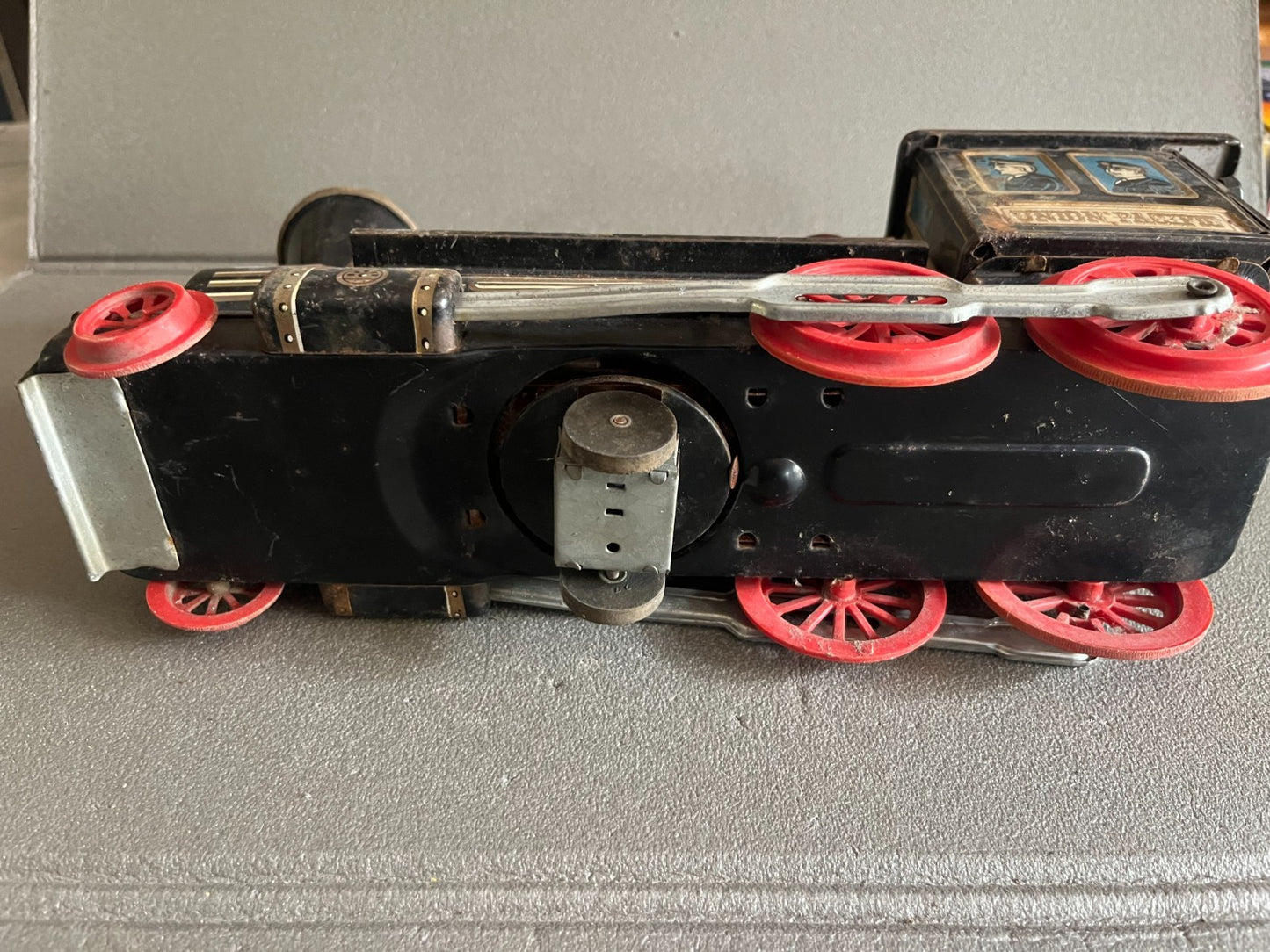 Jouet Ancien Tôle Train Locomotive Modern Toys Union Pacific Japan