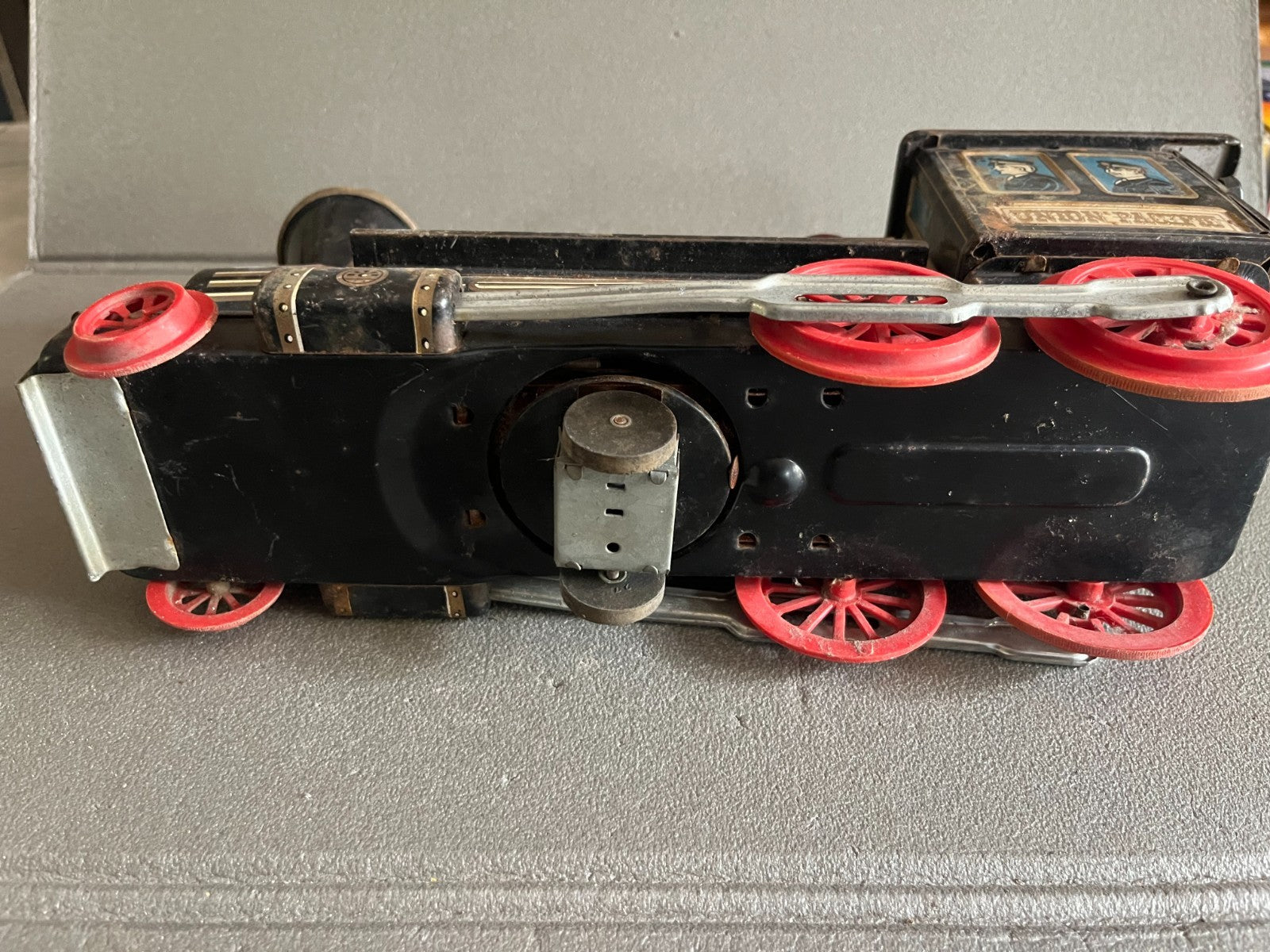 Jouet Ancien Tôle Train Locomotive Modern Toys Union Pacific Japan