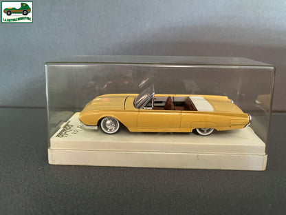 Voiture Miniature Ford T-Bird 1961 Cabriolet 4504 Solido au 1/43