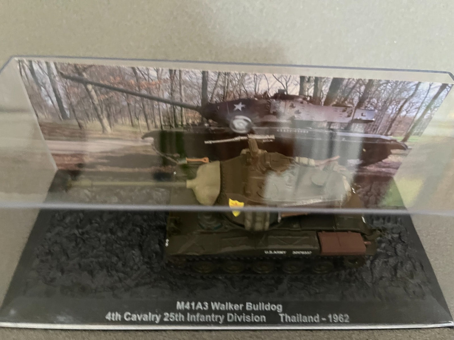 Miniature Militaire Char Tank Blindé M41A3 Walker Bulldog 1962 Altaya 1/72