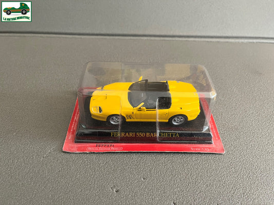 Voiture miniature Collection Ferrari 550 Barchetta Ixo Fabbri au 1/43